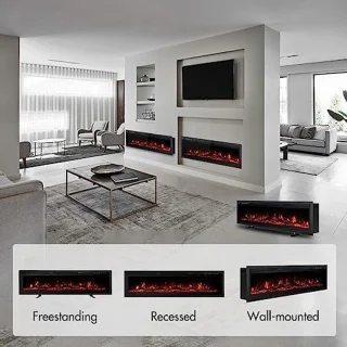 Provento Elektrische Wandhaard 153 cm