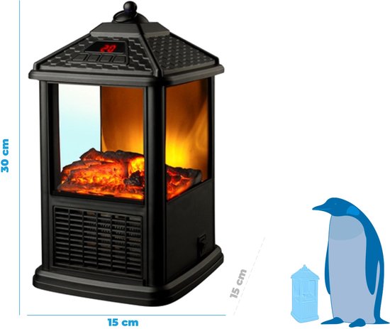 Purline Elektrische Sfeerhaard 1000W