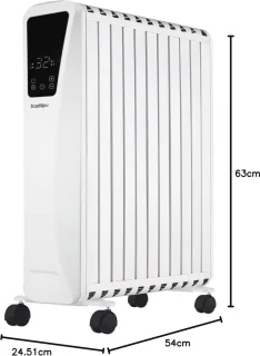 Radiator voor open haard 2500W