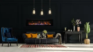 Remii 102745-DE elektrische inbouwhaard 45"