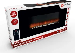 RFWR® Elektrische Openhaard Wandpaneel