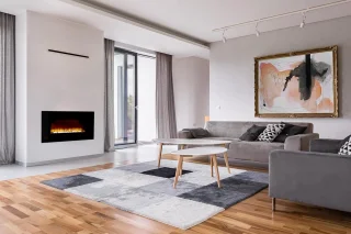 RFWR® Elektrische Openhaard Wandpaneel