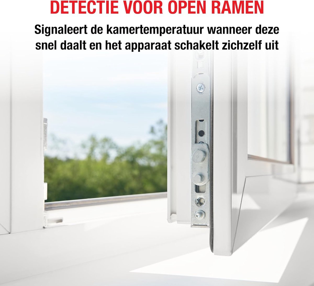 RFWR® Elektrische Sfeerhaard 1800W Zwart Wandmontage
