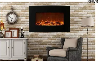 RFWR® Elektrische Wandhaard 90x50 cm
