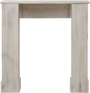 Schoorsteenmantel Hout Grijs - Wanddecoratie