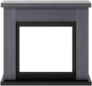 Schouwombouw MDF Essenlook voor openhaard