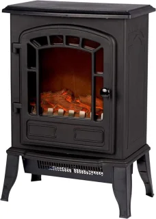 Sfeerhaard Elektrisch Tafelhaard 38x25x56 cm Zwart