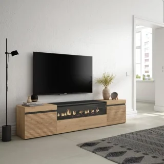 Sfeerhaard tv-kast - lowboard