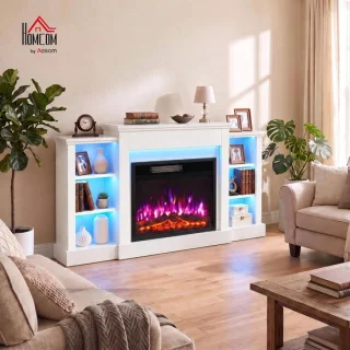Sfeerhaard tv-meubel 138 cm