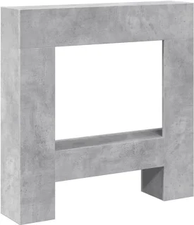 Sierhaard ombouw voor elektrische haard 81x18x82 cm betonlook grijs