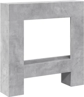 Sierhaard ombouw voor elektrische haard 81x18x82 cm betonlook grijs