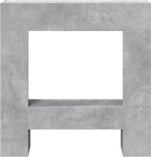 Sierhaardombouw 81x18x82 cm Betonlook Grijs