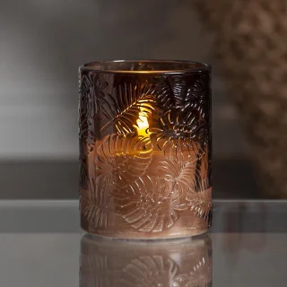 Star Trading LED Kaars Flame Leaf was