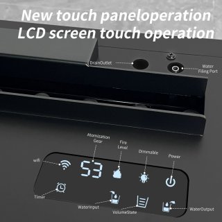 Wat vinden we goed aan de Studio Lyma Sfeerhaard - Elektrische waterdamphaard 50 cm