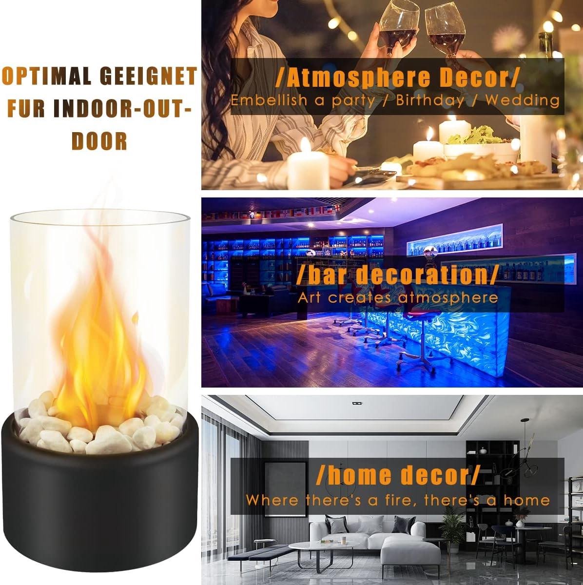 Tafelhaard Decoratieve Stenen 2 Verbrandingskamers