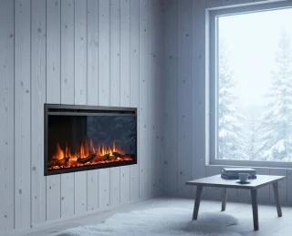 TasalFurniture Atalanta 40" Elektrische Inbouwhaard