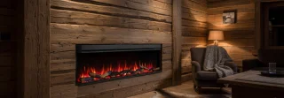TasalFurniture Athena 72" Elektrische Inbouwhaard