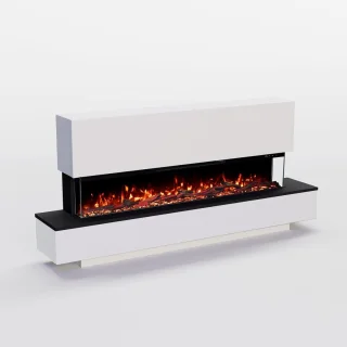 TasalFurniture Aurora 50 – Vrijstaande elektrische open haard