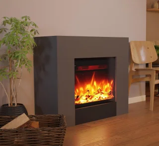 TasalFurniture Aurora Deluxe – Vrijstaande elektrische haard