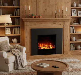 TasalFurniture Aurora Deluxe – Vrijstaande elektrische haard