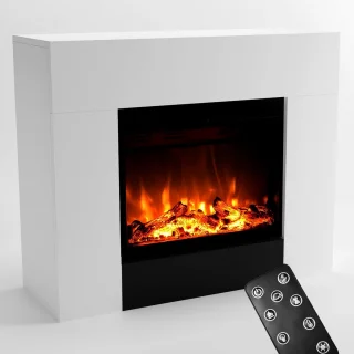 TasalFurniture Aurora Deluxe Vrijstaande elektrische haard