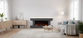 TasalFurniture Aurora Smart Elektrische Wandhaard