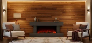 TasalFurniture Aurora Smart Elektrische Wandhaard