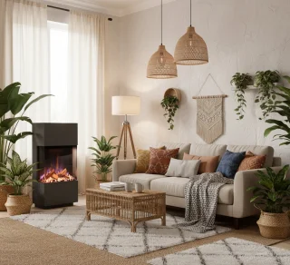 TasalFurniture Aurora Staande Elektrische Haard