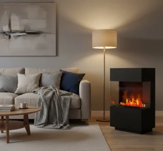 TasalFurniture Aurora Vrijstaande elektrische haard