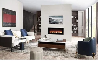 TasalFurniture Balderia 40" Elektrische Inbouwhaard