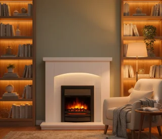 TasalFurniture Cayton Luxe 106 cm Elektrische open haard