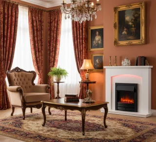 TasalFurniture Cayton Luxe 106 cm Elektrische open haard