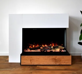 TasalFurniture Curio Luxe Vrijstaande Elektrische Haard