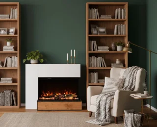TasalFurniture Curio Luxe Vrijstaande Elektrische Haard