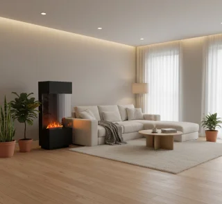 TasalFurniture GlowFire Elektrische Staande Haard