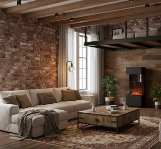 TasalFurniture GlowFire Elektrische Staande Haard