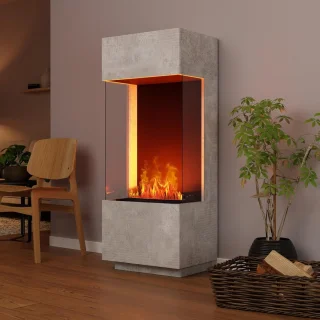 TasalFurniture GlowFlame 3D Vrijstaande elektrische haard