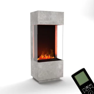 TasalFurniture GlowFlame 3D Vrijstaande elektrische haard