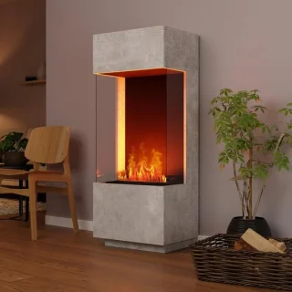TasalFurniture GlowFlame 3D Vrijstaande elektrische haard