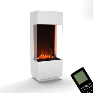 TasalFurniture GlowFlame 3D Vrijstaande Elektrische Haard