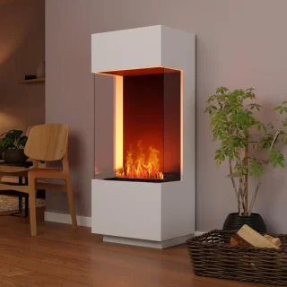 TasalFurniture GlowFlame 3D Vrijstaande Elektrische Haard