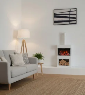 TasalFurniture Henri Luxe Vrijstaande Elektrische Haard