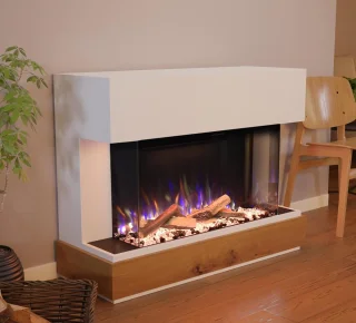 TasalFurniture Lumina Curie Vrijstaande elektrische haard