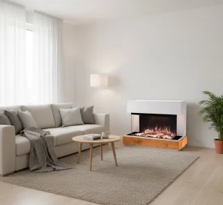 TasalFurniture Lumina Curie Vrijstaande elektrische haard