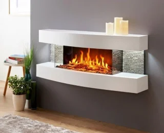 TasalFurniture Luxe Lounge 120 cm Elektrische Wandhaard