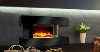 TasalFurniture Luxe Lounge 120 cm Elektrische Wandhaard