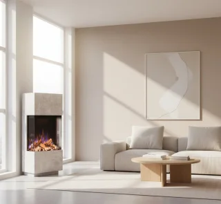 TasalFurniture PR11 Staande elektrische haard
