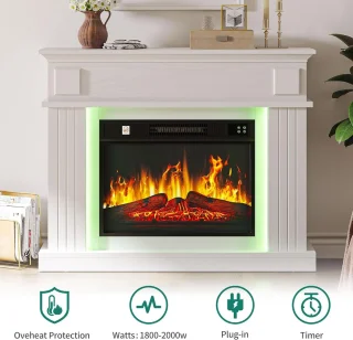 TasalFurniture Sfeerhaard 58 cm Vrijstaande Elektrische Haard