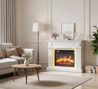 TasalFurniture Sfeerhaard 58 cm Vrijstaande Elektrische Haard