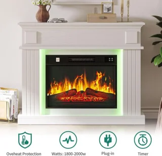 TasalFurniture Sfeerhaard 58 cm Vrijstaande Elektrische Haard